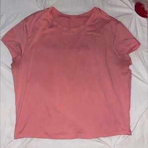 Alo Yoga Alosoft Crop Finesse Short Sleeve